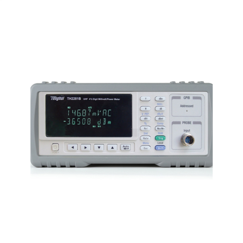 同惠TH2268/2281B超高频毫伏表/功率表 测量正弦波有效值电压