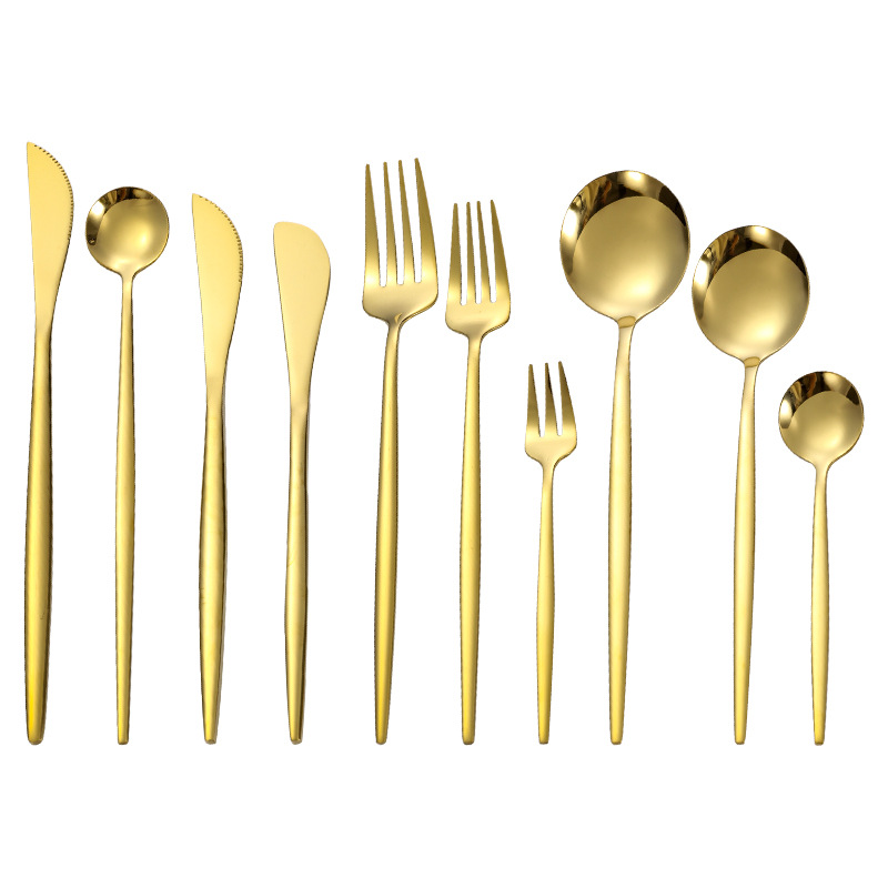 Set de 10 piezas-Oro