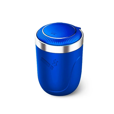 (New Link) Car: Car ashtray - blue-without-liner-type-a