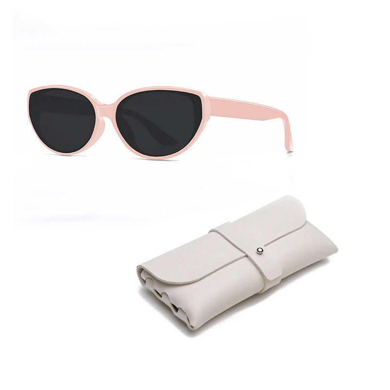 Pink frame gray piece + white nail button box