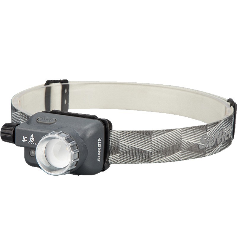 Shannix night fishing headlamp strong light induction rechargeable focusing electrodeless dimming head-mounted super bright fishing lamp