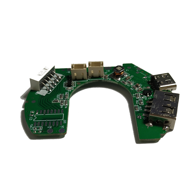 暖手宝方案开发USB充电数显暖宝宝加热温控器PCBA电线路板控制板