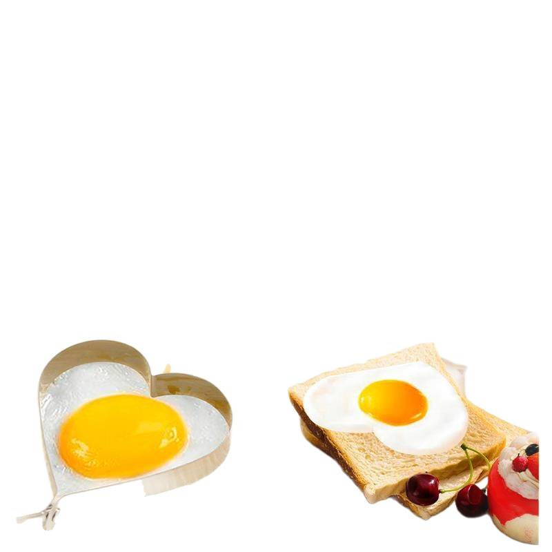 卵オムレツ弁当モデルポーチドエッグクリエイティブフライドラウンド研削工具型朝食オムレツ愛|undefined