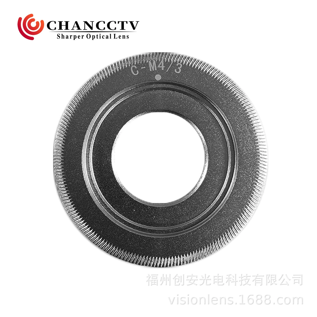 Фотоэлектрическое переходное кольцо Chuang'an C-M43, переходное кольцо, подходящее для преобразования интерфейса C в интерфейс M43, серебро