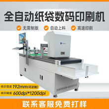 手提袋工业喷墨打印机食品袋纸袋彩色印花牛皮纸自封袋数码打印机