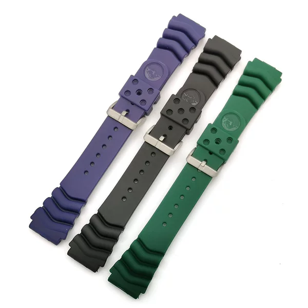 Suitable for Seiko Submariner, Canister, Abalone, 007 series 18mm 20mm 22mm rubber watch straps