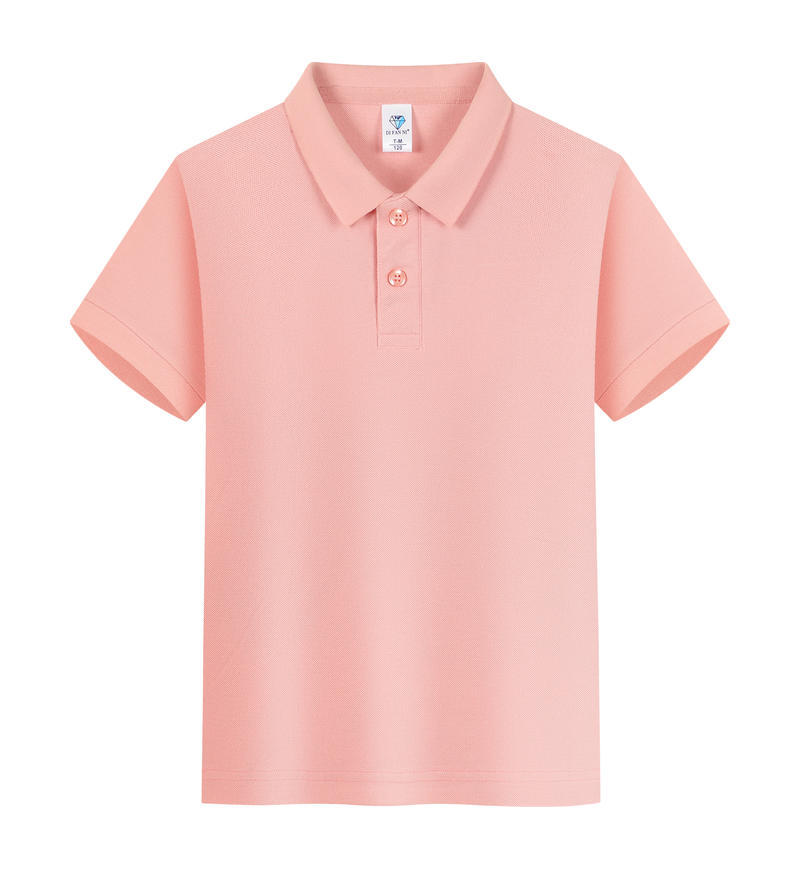 Trajes de trabajo de maestros de estudiantes personalizados con solapa para niños polo camiseta teñida cuello de manga corta ropa de clase impresa personalizada
