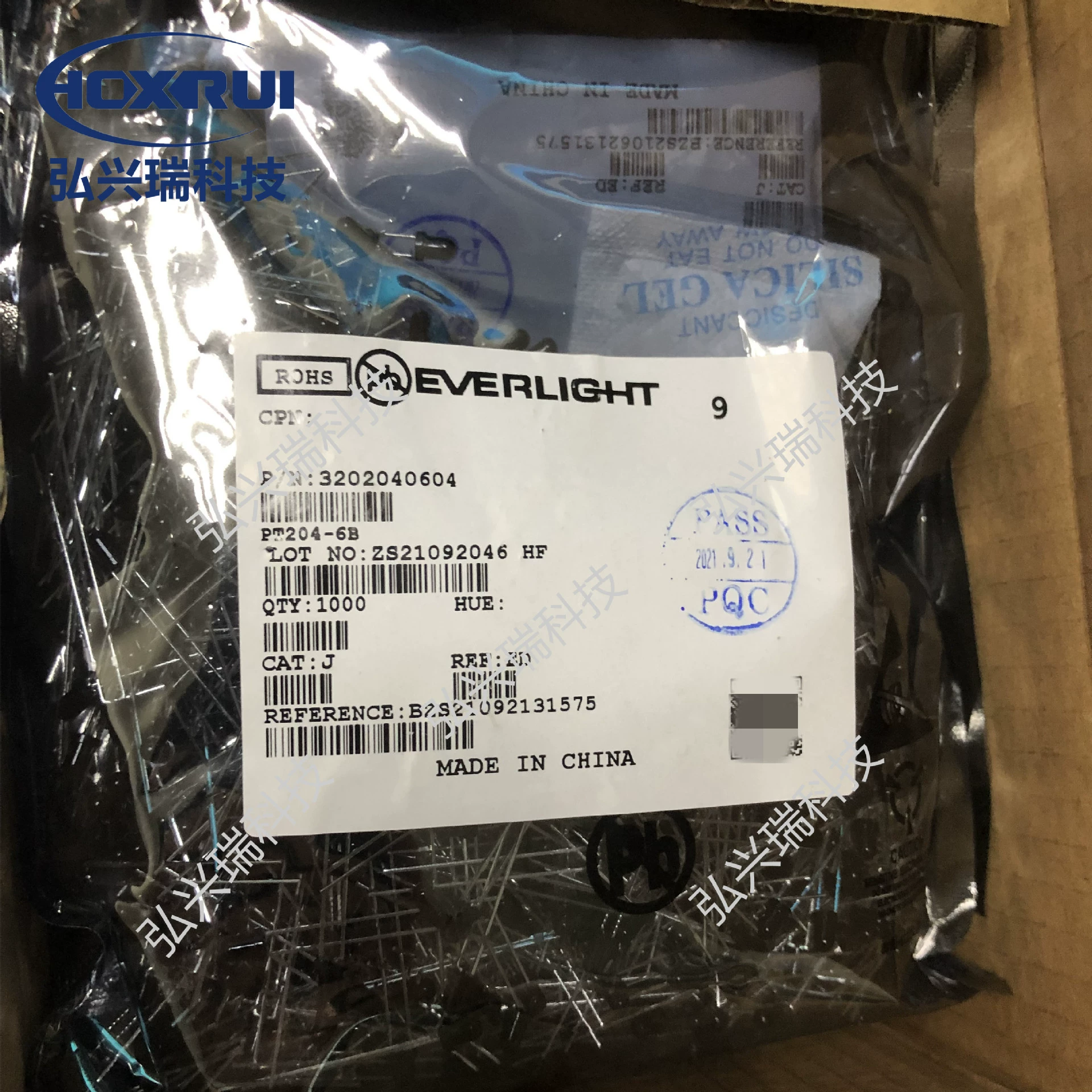 PT204-6B DIP-2 оригинальный EVERLIGHT миллиард световых прямых светодиодных фототранзисторов