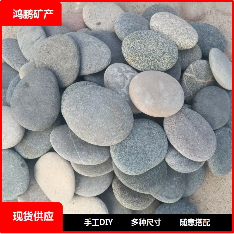 Painting Stone Wholesale DIY Children's Hand-painted Stone Art Painted Flat Pebbles Handmade Creative Painted Stone