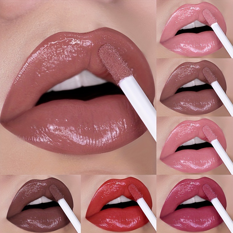 21g Weight Lip Glaze Type Of Cosmetics Plastic Material Multicolor Pattern Casual, Vacation Style Casual Vacation Multicolor Plastic Lip Glaze 1