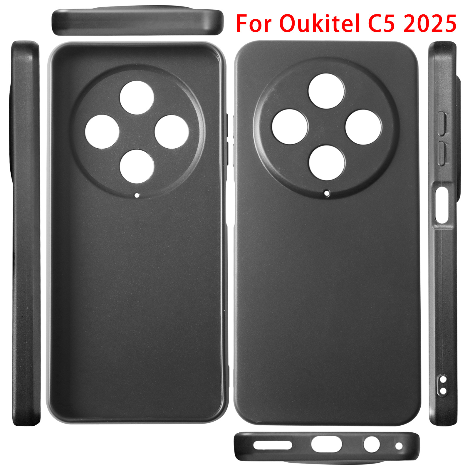 适用欧奇oukitel c5 2025磨砂tpu皮套c3素材手机壳c2全包边保护套