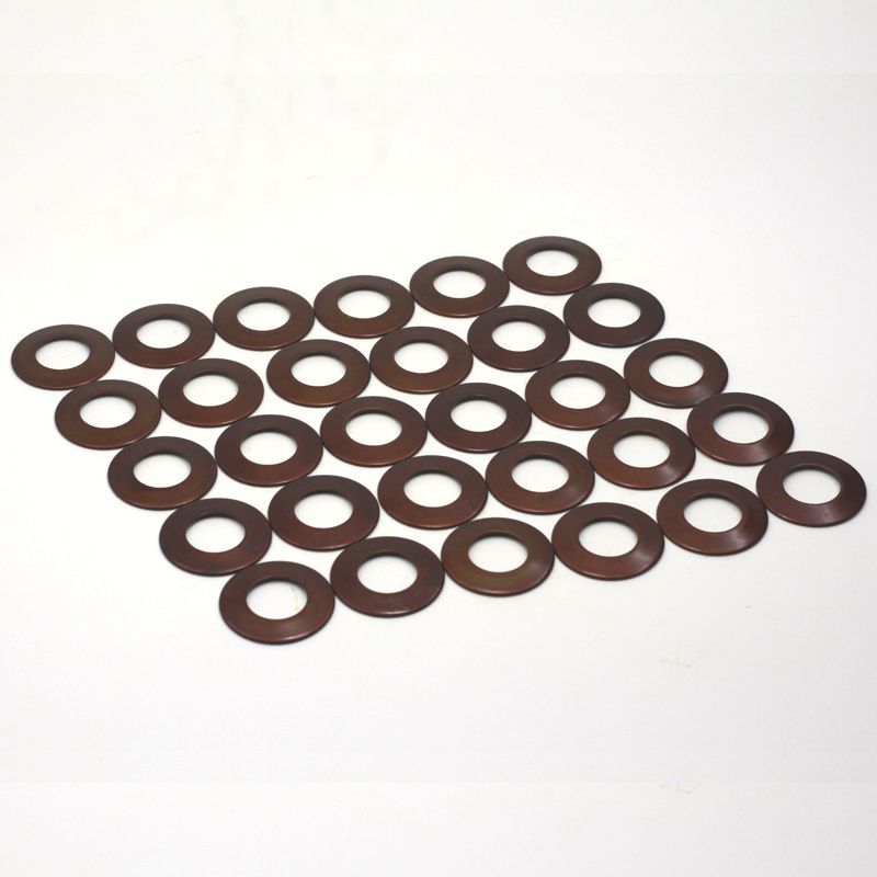 批发高精密蝶形弹簧垫片D12.5*6.2*0.7,0.5,0.35模具机械机器配件