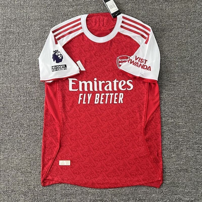 2526 Arsenal Jersey Sena Home Short-Sleeved No. 8 Edegaard Match Football Uniform Set Men's Breathable Football Uniform