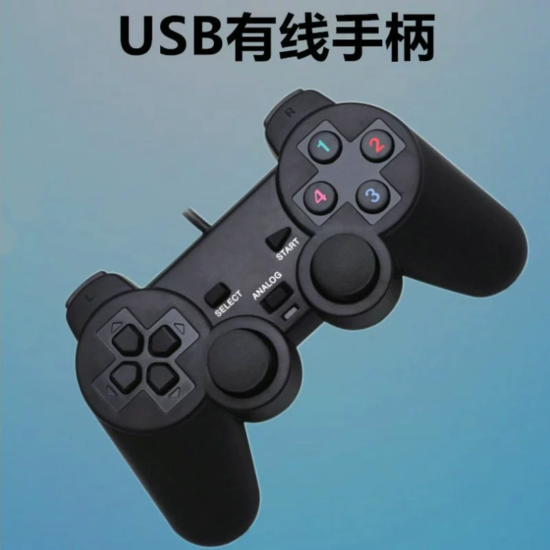 Внешний вид P2 геймпад ПК компьютер USB кабель геймпад 208usb игровая ручка игровой контроллер