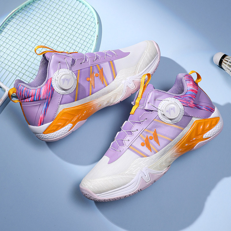 2026 New Badminton Shoes Unisex Rotating Buckle Shock Absorption Anti-Slip Training Competition Sports Shoes Tennis Ping Pong 2026 New Badminton Shoes Unisex Rotating Buckle Shock Absorption Anti-Slip Training Competition Sports Shoes Tennis Ping Pong