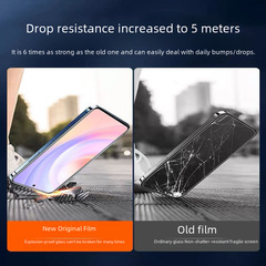榮耀50se夜光氣囊膜30s鋼化膜20s/i全屏10手機膜9xpro適用8xmax