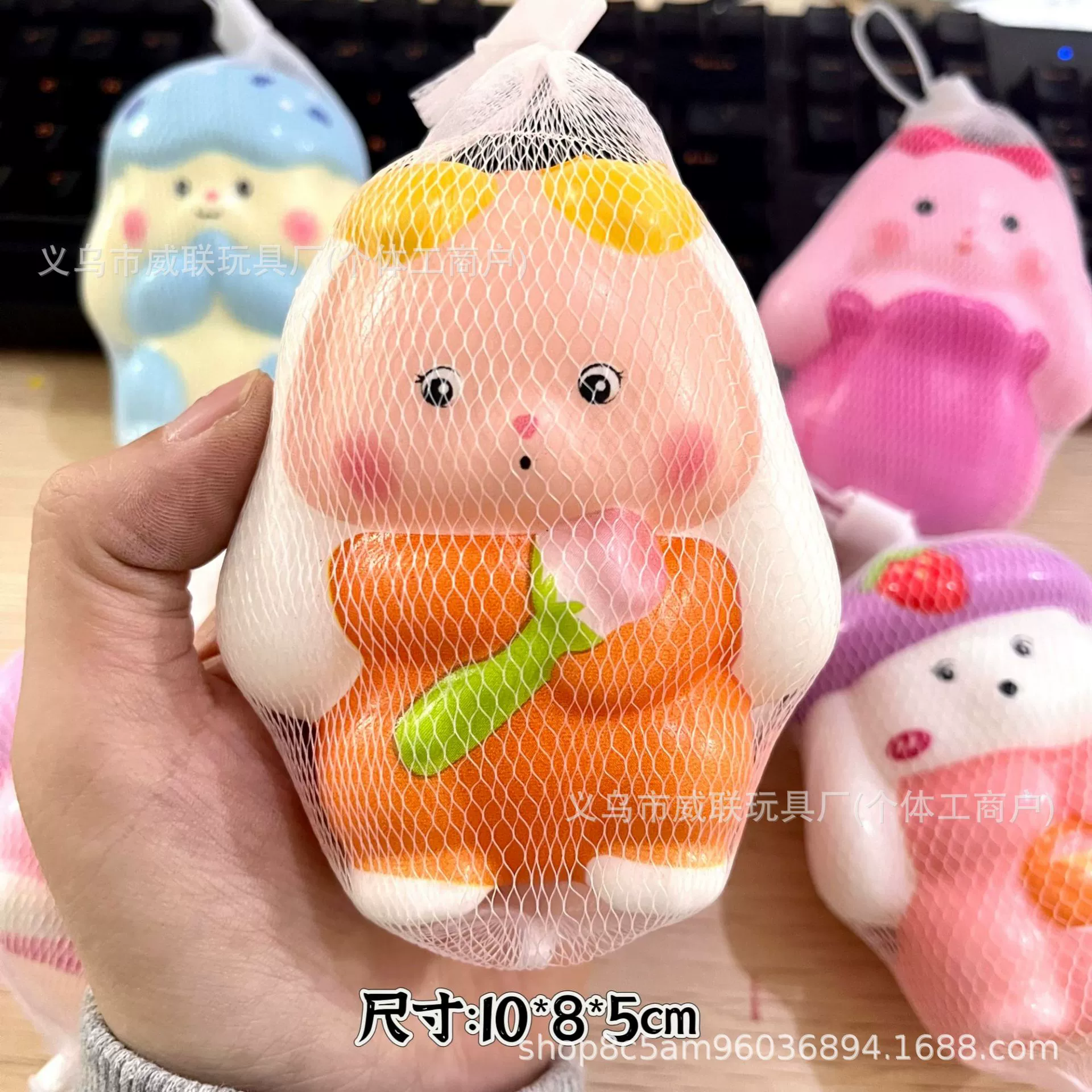 Милый кролик, слайм, мультяшная игрушка, антистресс, подарок на день рождения