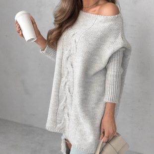 �羳�¿�R�d���QTop Plus Size Solid Color ���L�g��ë��