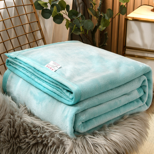 Flannel coral fleece blanket bed blanket bath towel throw sofa blanket office nap blanket winter thick bed sheet