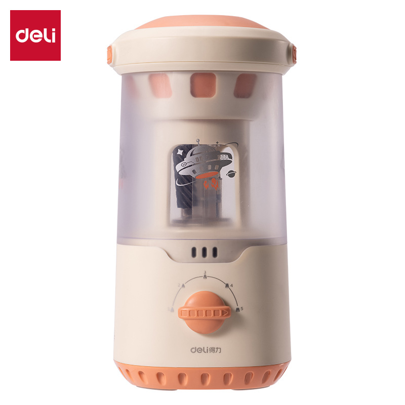 Deli eléctrico de gran calibre cuchillo de lápiz cuchillo de lápiz rotativo especial para estudiantes de escuela primaria cuchillo de lápiz planador de arte automático