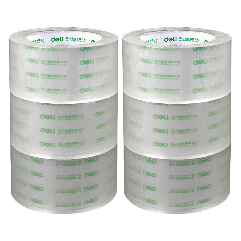 Deli 33305 tape wholesale bulk packing express sealing high transparent 4.5cm wide tape large