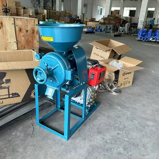 跨境出口磨粉磨浆机干湿两用大型五谷杂粮打粉机西红柿番茄磨浆机