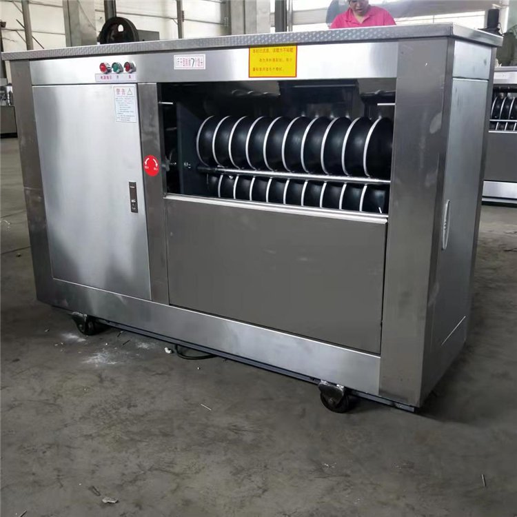 自动小型馒头机建达不锈钢馒头加工设备对辊不沾面馒头成型机现货