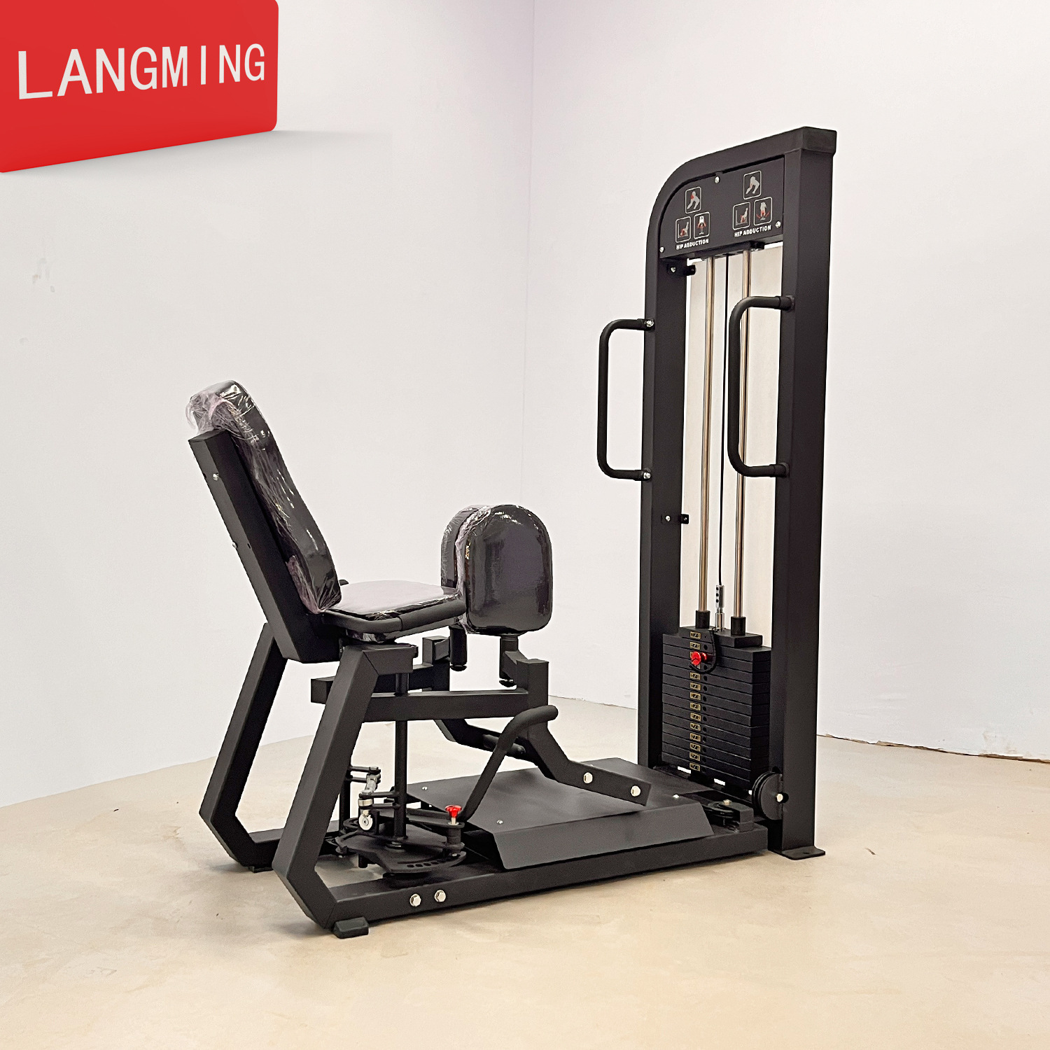 Gimnasio Hummer dispositivo muslo interno y lateral entrenador de cadera de forma femenina abducción abducción abducción máquina todo en uno