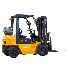 特普森全新2.0吨双燃料叉车拖车燃油物流仓储货物搬运铲车动力