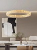 Crystal pendant, ceiling lamp for living room, modern and minimalistic design lights for bedroom, french style, light luxury style