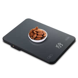 定制玻璃厨房电子称精准充电款食物烘焙称高精度厨房秤10kg1克