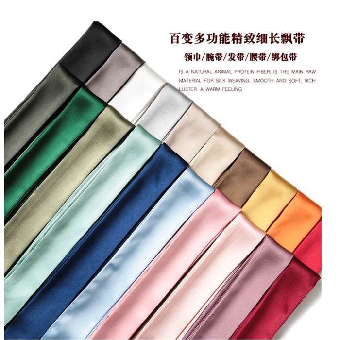 Silk Belt for Women, New Color Silk Scarf, Hairband for Women, Matchinging Shirt Dress, Extended Tie, Antique Style Belt Silk Belt for Women, New Color Silk Scarf, Hairband for Women, Matchinging Shirt Dress, Extended Tie, Antique Style Belt