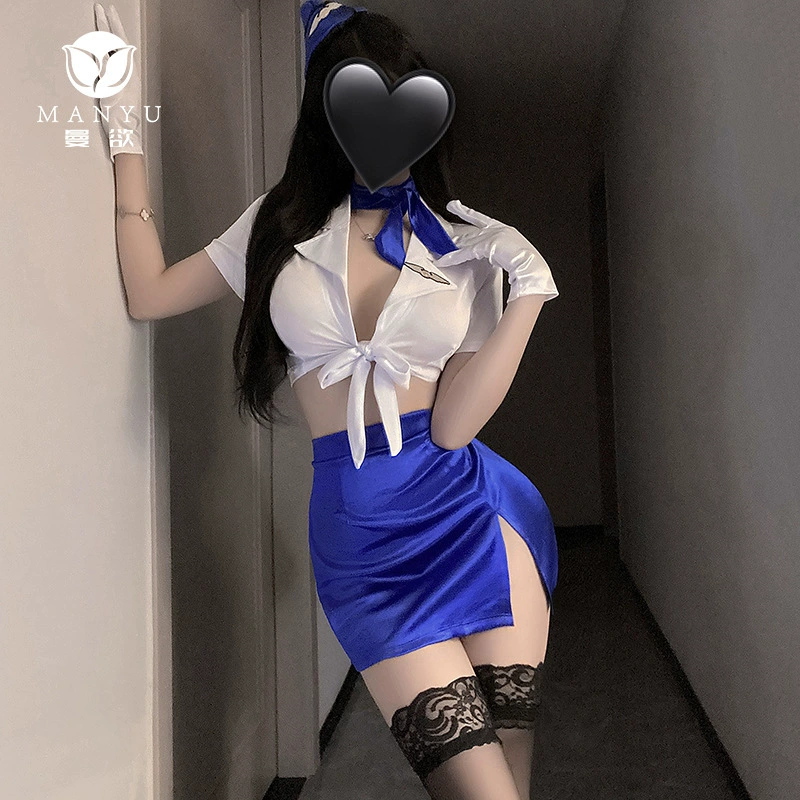 Панцири Underwear, секси униформа, комплект, пижама, V-образный вырез, косплей