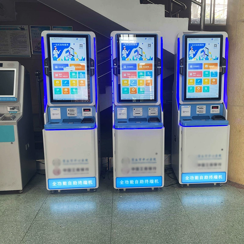 Терминал самообслуживания для записи на прием, оплаты и печати/получения результатов анализов.