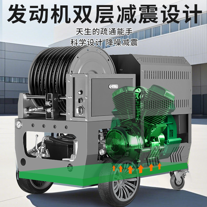 高压管道疏通机生产厂家400-1500mm机型齐全物业市政大流量疏通机|undefined