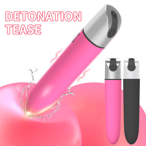 Adult toy manufacturer wholesale charging mini sharp bullet AV lipstick egg female masturbation self-pleasing massaging vibrating rod