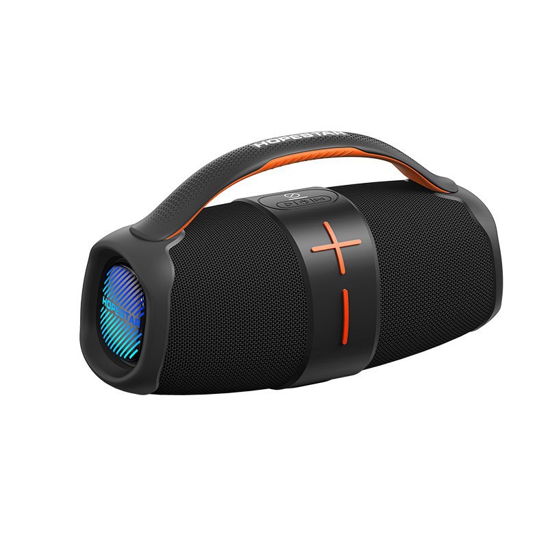 2024 nuevo H60 portátil portátil al aire libre impermeable altavoz Bluetooth inalámbrico luz RGB subwoofer estéreo stock