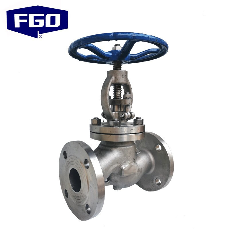 FGO 不锈钢截止阀 1.6mpa 重型材质 法兰连接 J41H-16P DN15