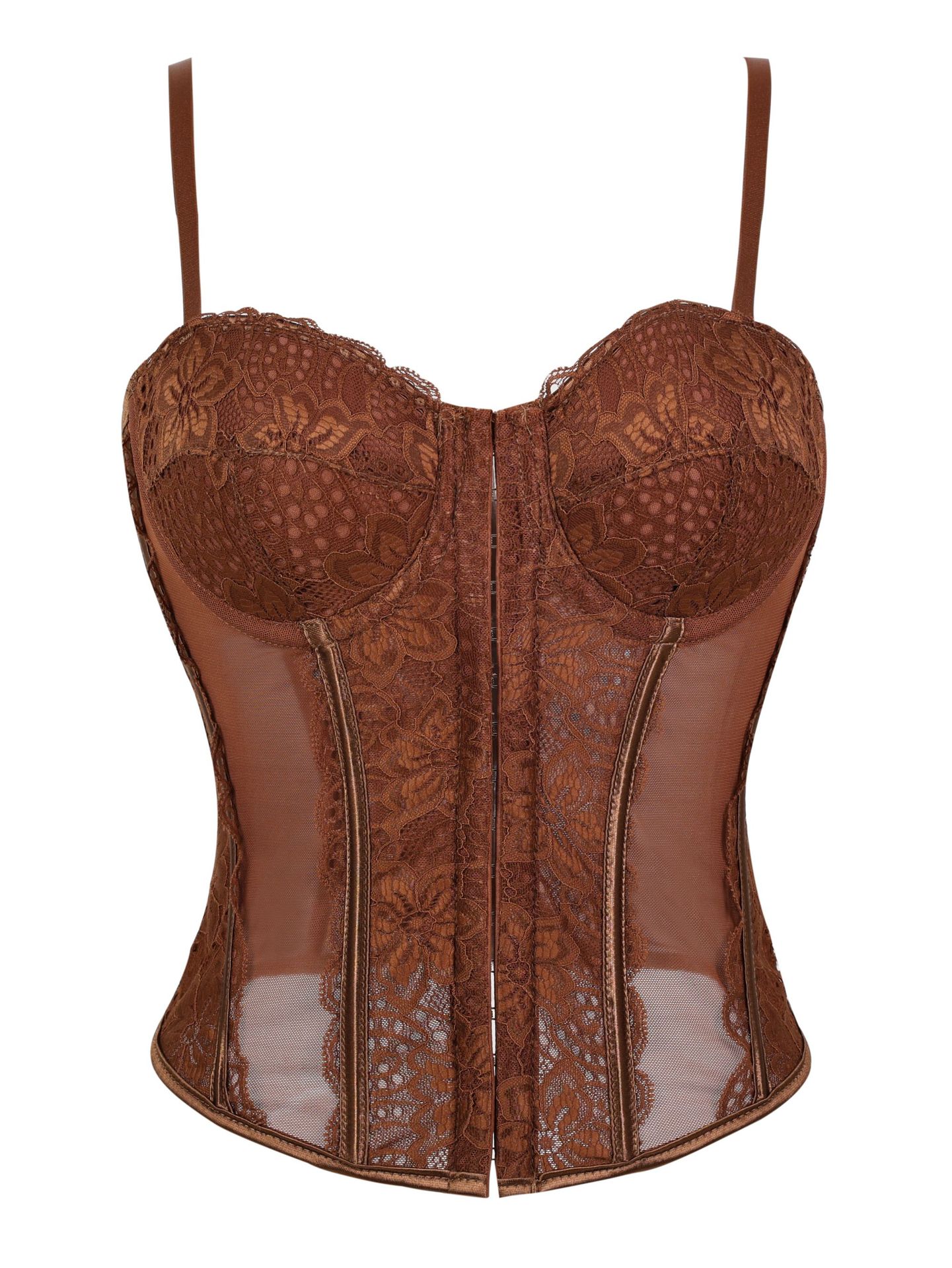 Europa y los Estados Unidos comercio exterior chaqueta de encaje sexy malla perspectiva hueso de pescado cintura de cintura de cintura de cintura trajes de molde transfronterizos