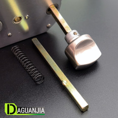 Lock cylinder square bar lock tool square bar iron square bar mechanical lock square rod square steel cap square core 5x5 dotting safety square rod