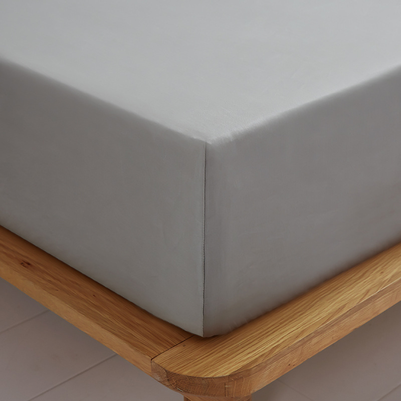 2022 New Model 40 Count 13372 Pure Cotton Solid Color Single Bed Sheet, Customizable Options Available_voghion.com