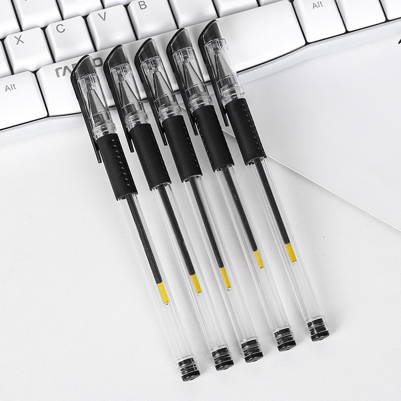 中性ペン0.5炭素ペン卸売りボールペンサインペン黒芯水筆学生事務試験専用|undefined