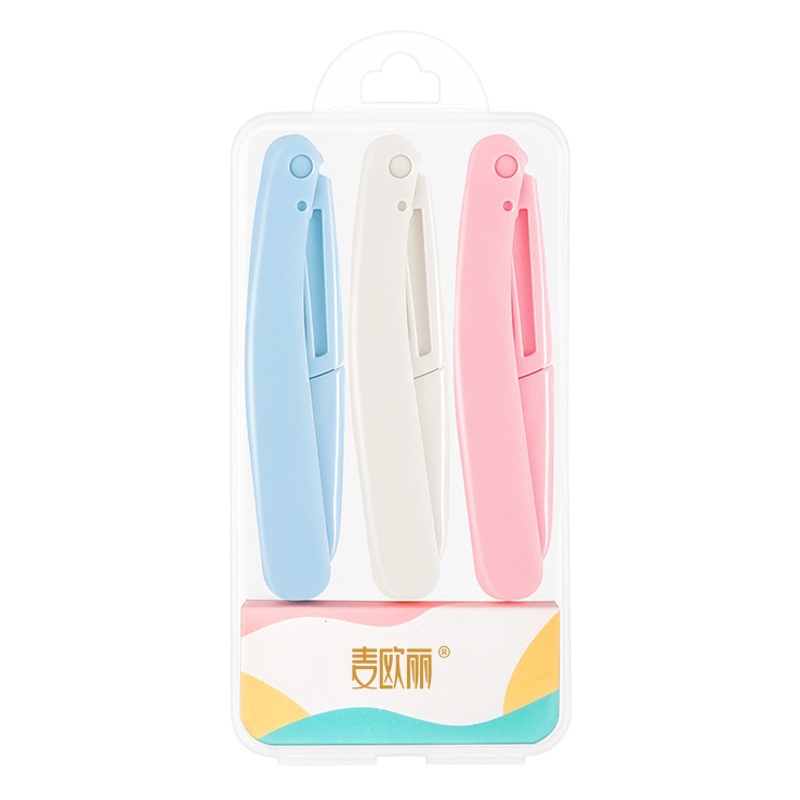 Ceja trimmer traje de seguridad macro ceja raspador de acero inoxidable ceja trimmer hoja de herramientas de belleza fábrica al por mayor