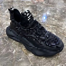 新款男士运动单鞋2025春季透气百搭运动鞋网面休闲旅游潮流老爹鞋