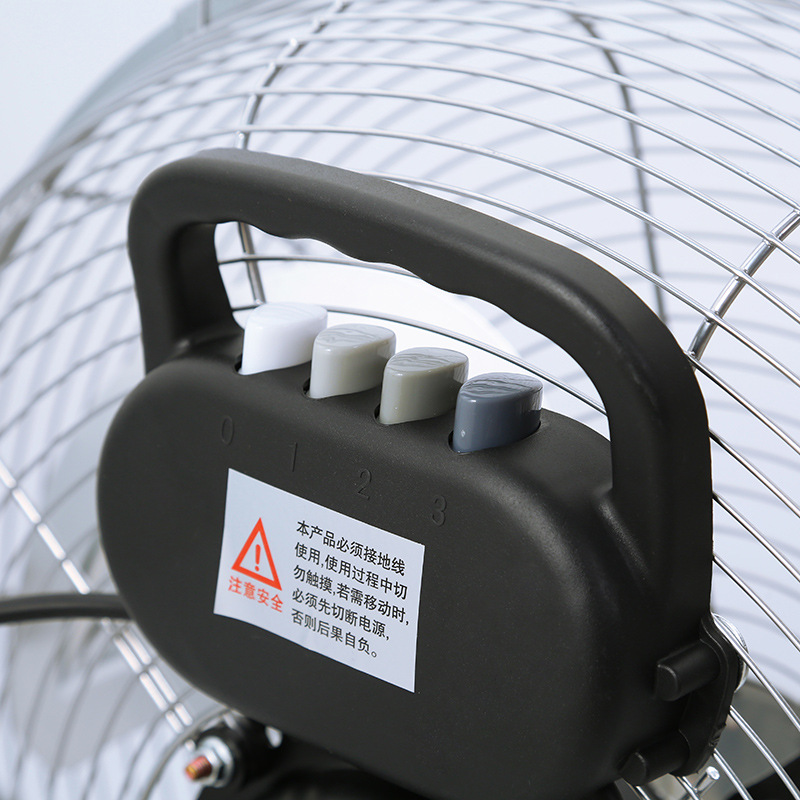 Yiwang ventilador de piso industrial de alta potencia 16 pulgadas de ventilador de escritorio doméstico gran ventilador eléctrico de fábrica de ventilador de piso de gran viento