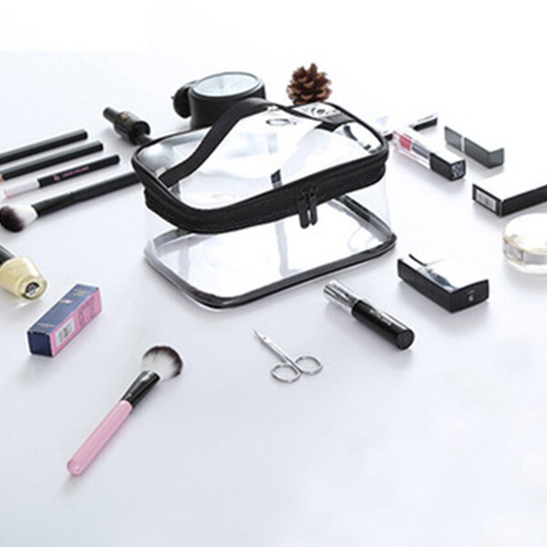 capacious cosmetic bag for traveling PVC