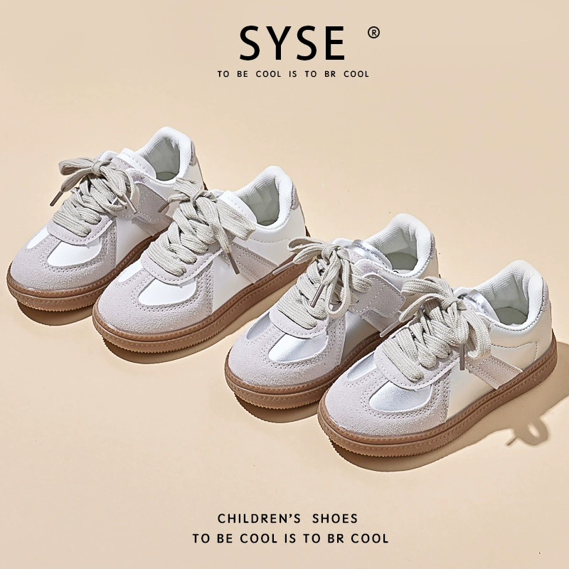 Детские кроссовки Весенние и осенние ботинки для мальчиков детские одиночные ботинки для девочек спортивная обувь повседневная обувь немецкая тренировка обувь маленькая белая обувь противоскользящая