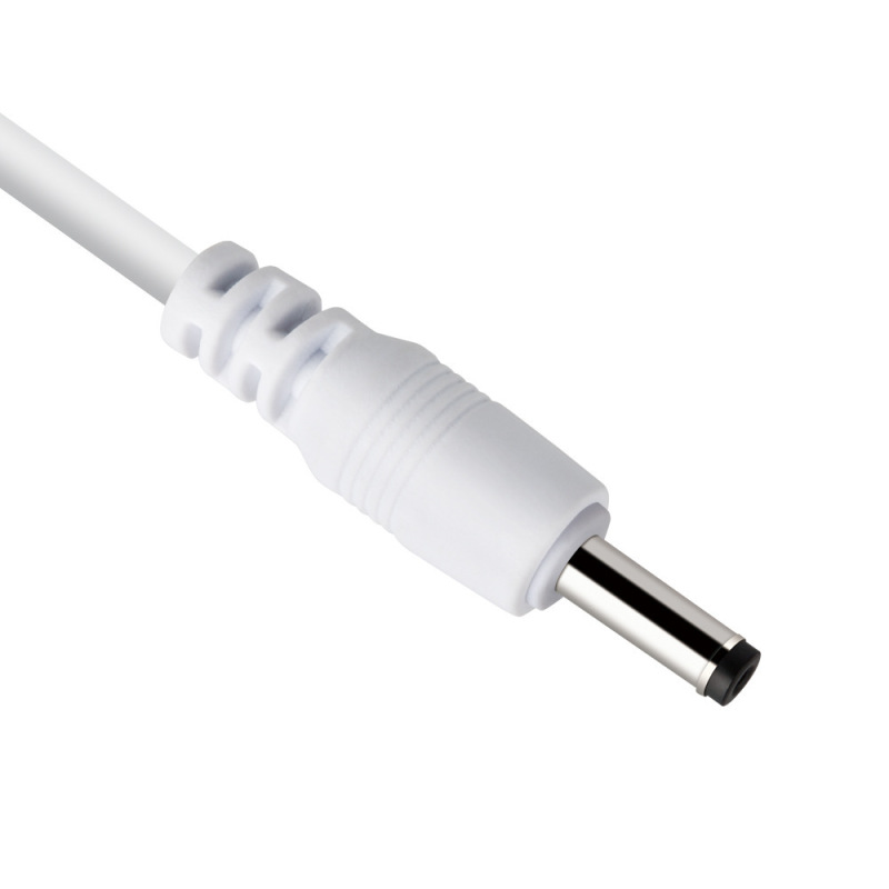 雨硕/usb回転dc 5.5*25/21/3.5*1.35丸穴丸頭充電線電源給電線ケーブル|undefined