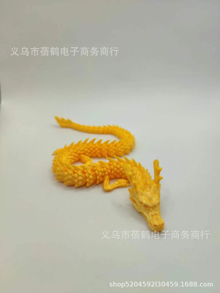 Tanque de peces paisaje decoración 3D impresión conjunta dragón chino decoración creativa conjunto dragón huevo Halloween Navidad