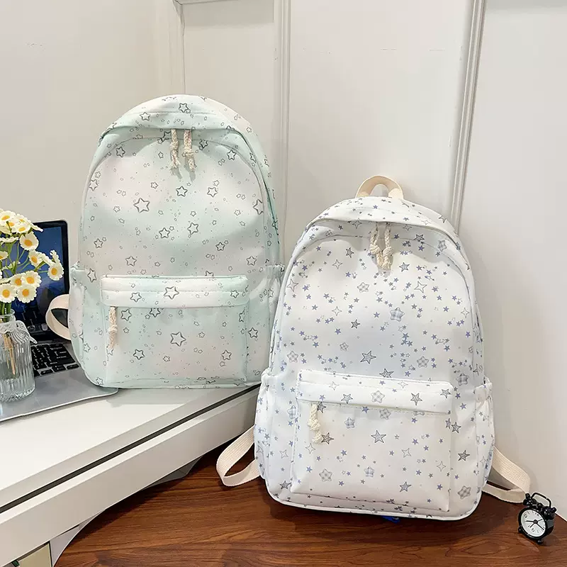 2025新款潮流背包大学生可爱涂鸦书包女中小学大学生时尚双肩包